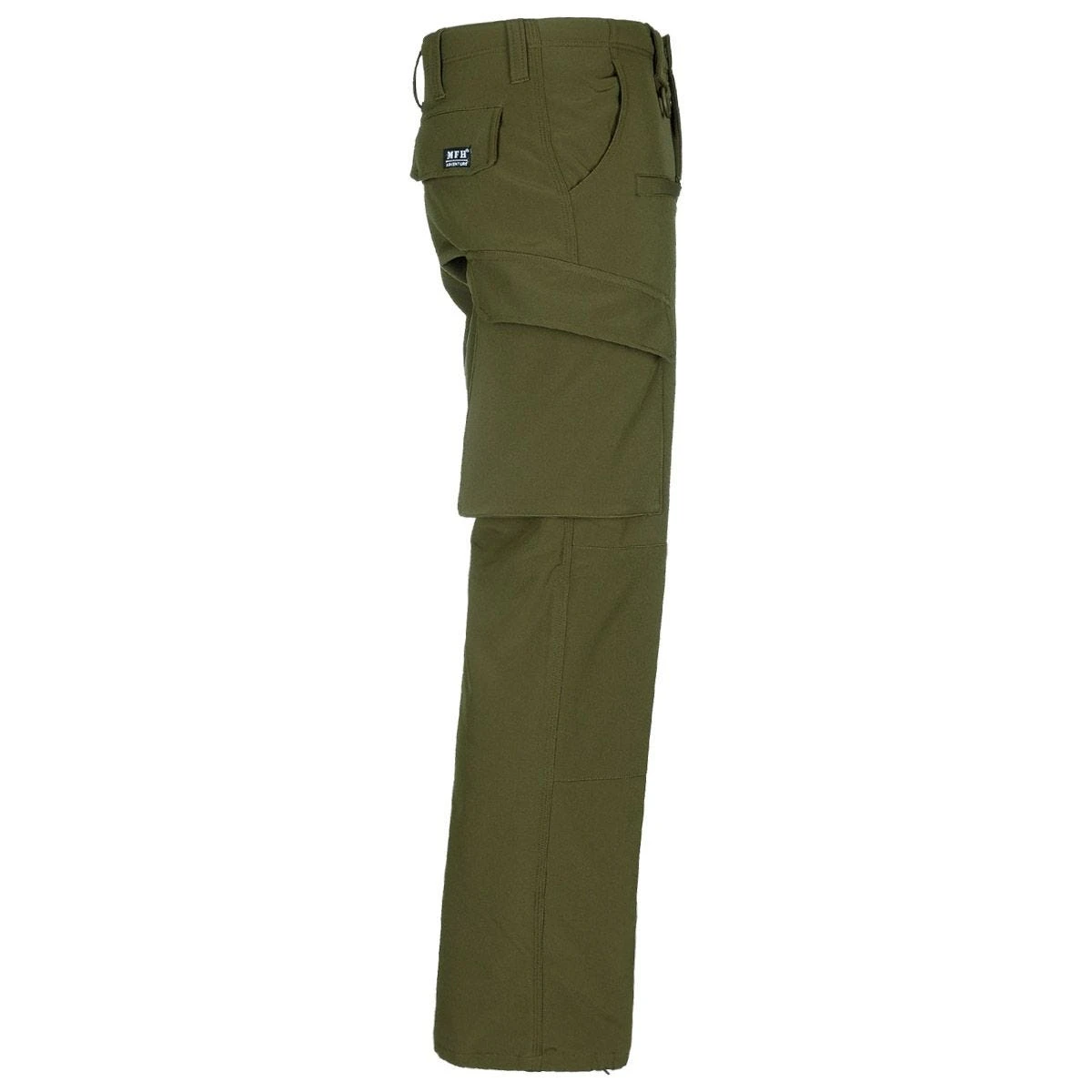 MFH Allround Softshell Trousers OD Green 3 MFH Allround Softshell Trousers OD Green - Image 3