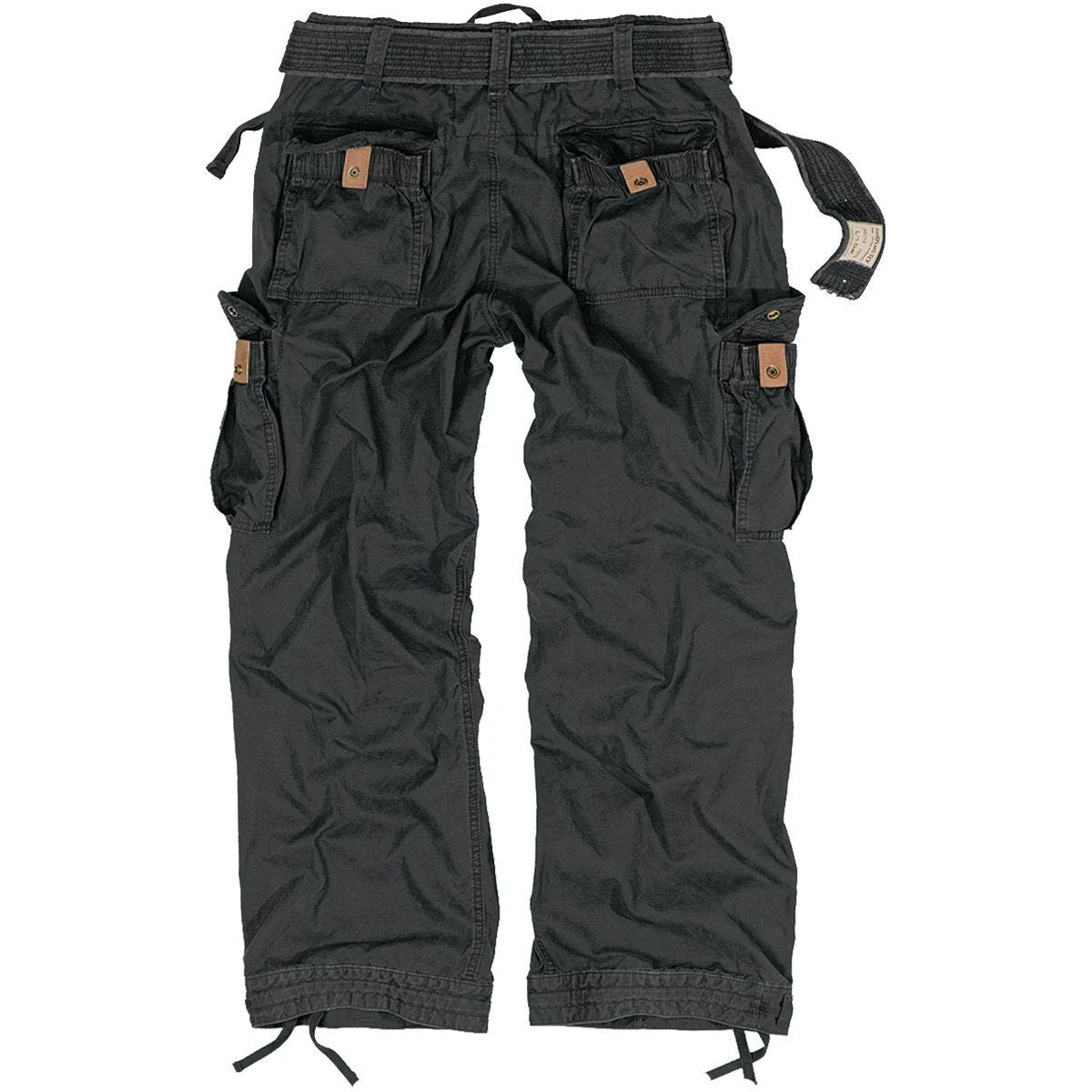 Surplus Premium Vintage Trousers Black 2 Surplus Premium Vintage Trousers Black - Image 2