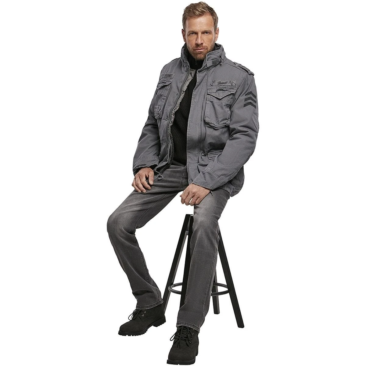 Brandit Rover Denim Jeans Black 3 Brandit Rover Denim Jeans Black - Image 3