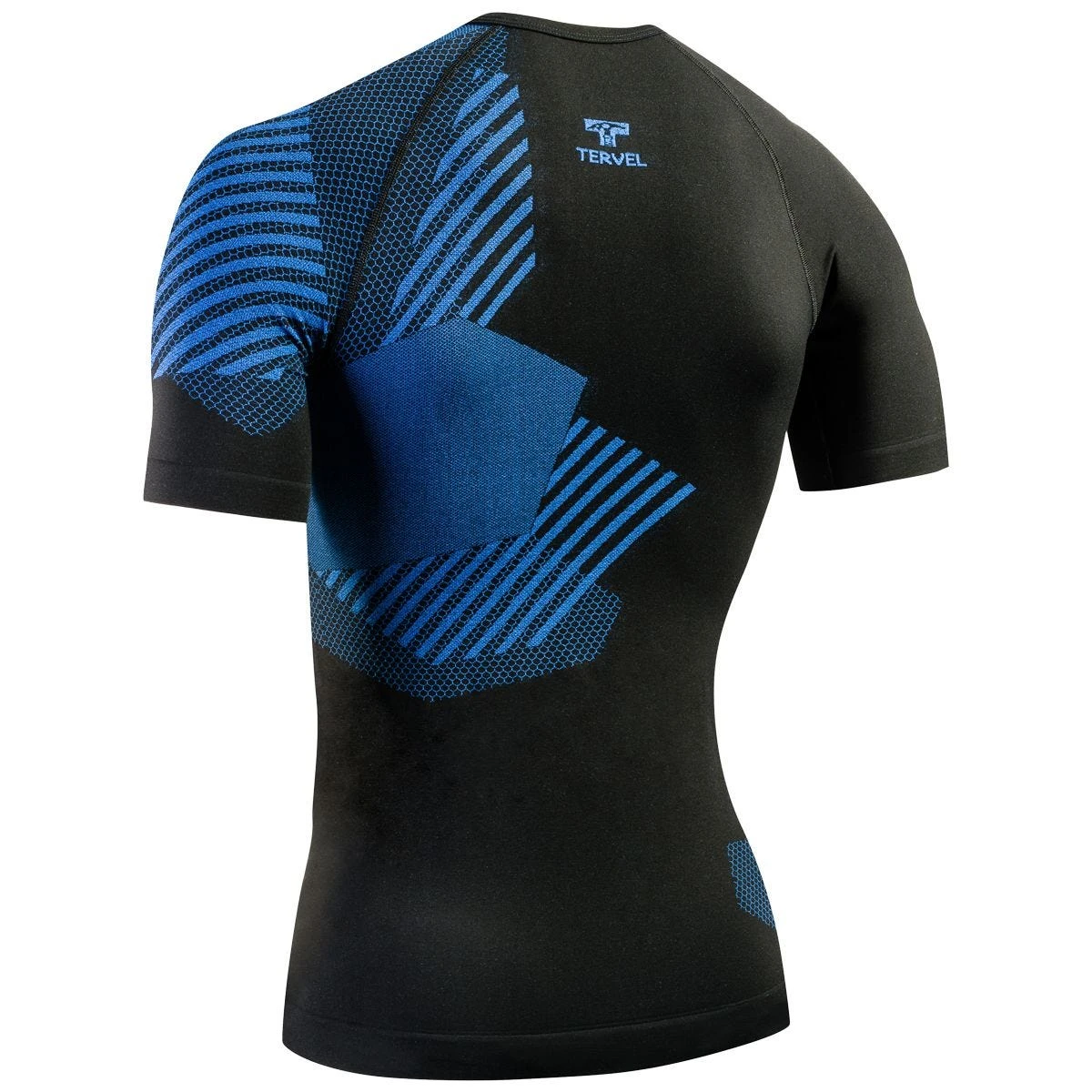 Tervel Optiline Shirt Short Sleeve Black/Blue 2 Tervel Optiline Shirt Short Sleeve Black/Blue - Image 2