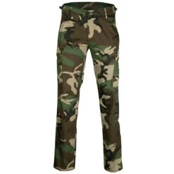 Mil-Tec US BDU Ranger Trousers Straight Cut Woodland