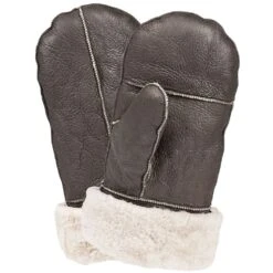 Mil-Tec US AF Leather B3 Mittens Brown