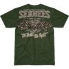 7.62 Design USN Seabees Vintage Battlespace T-Shirt Military Green