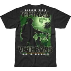 7.62 Design Vietnam Veterans Remembered Battlespace T-Shirt Black