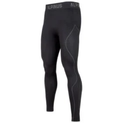 Alpinus Men Active Base Layer Leggings Black-Gray