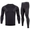 Alpinus Men Active Base Layer Set Black-Gray