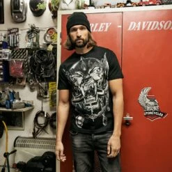 Brandit Motörhead T-Shirt Warpig Print Black -Condo Clothing Shop Brandit Motorhead T Shirt Warpig Print Black 4 2
