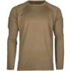 Mil-Tec Tactical Long Sleeve Quick Dry Shirt Dark Coyote