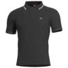 Pentagon Aniketos Polo T-Shirt Stripes Black