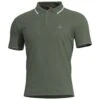 Pentagon Aniketos Polo T-Shirt Stripes Camo Green