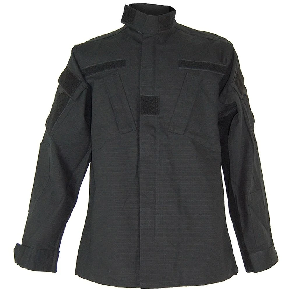 Teesar ACU Combat Shirt Black 1 Teesar ACU Combat Shirt Black
