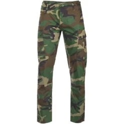 Teesar US BDU Trousers Ripstop SlimFit Woodland