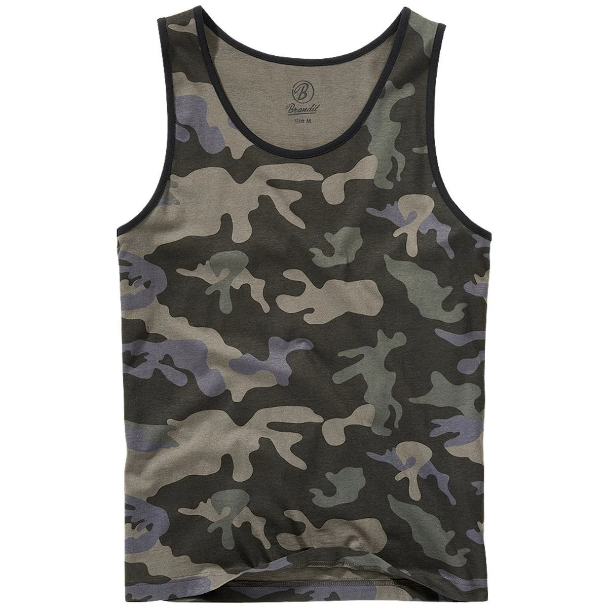 Brandit Tank Top Dark Camo 1 Brandit Tank Top Dark Camo