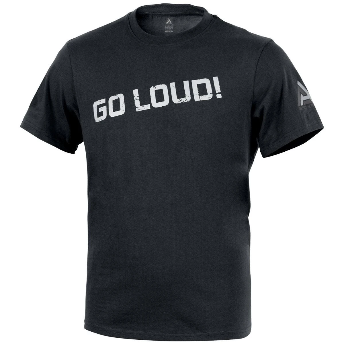 Direct Action Logo D.A. 3 T-shirt Black 1 Direct Action Logo D.A. 3 T-shirt Black