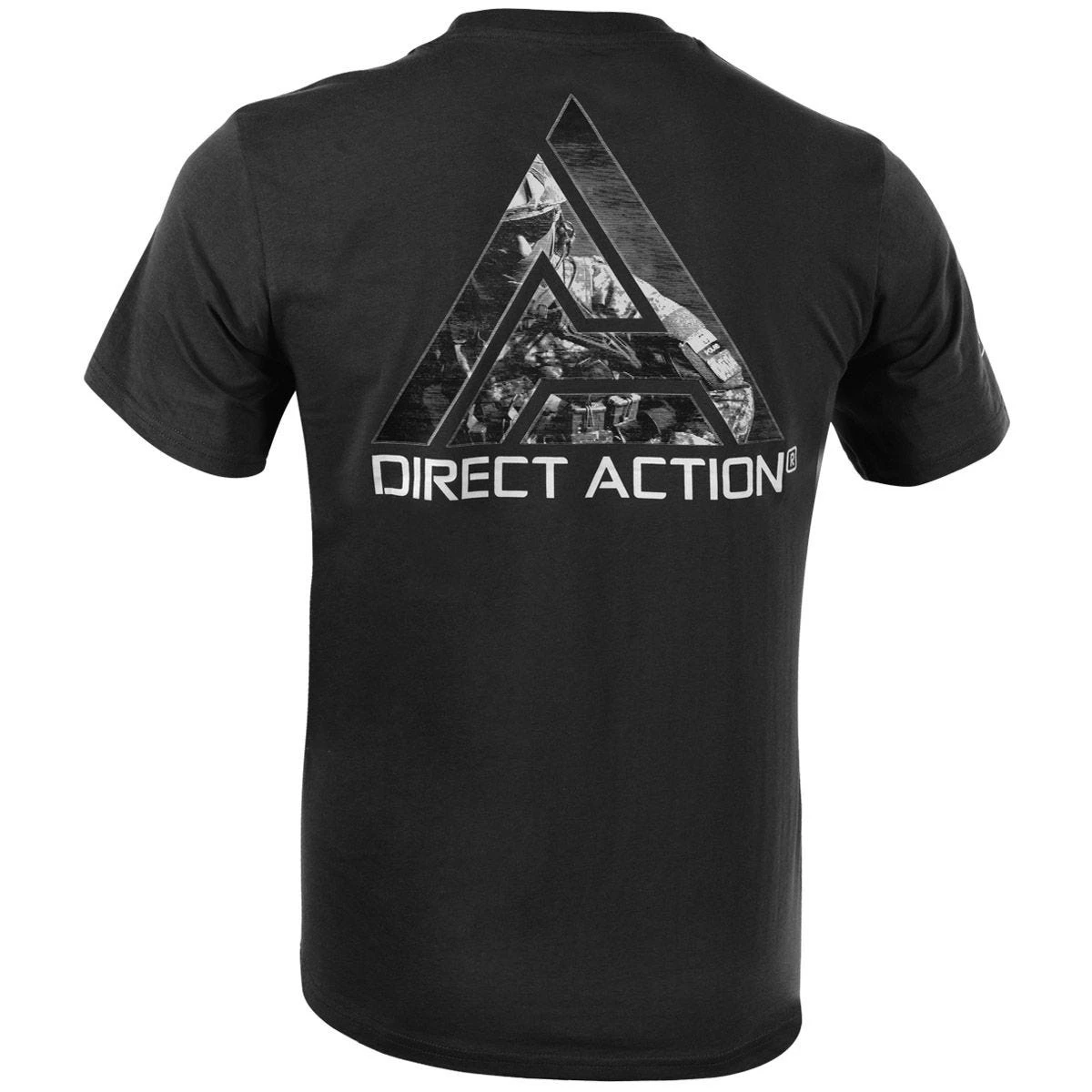 Direct Action Logo D.A. 3 T-shirt Black 3 Direct Action Logo D.A. 3 T-shirt Black - Image 3