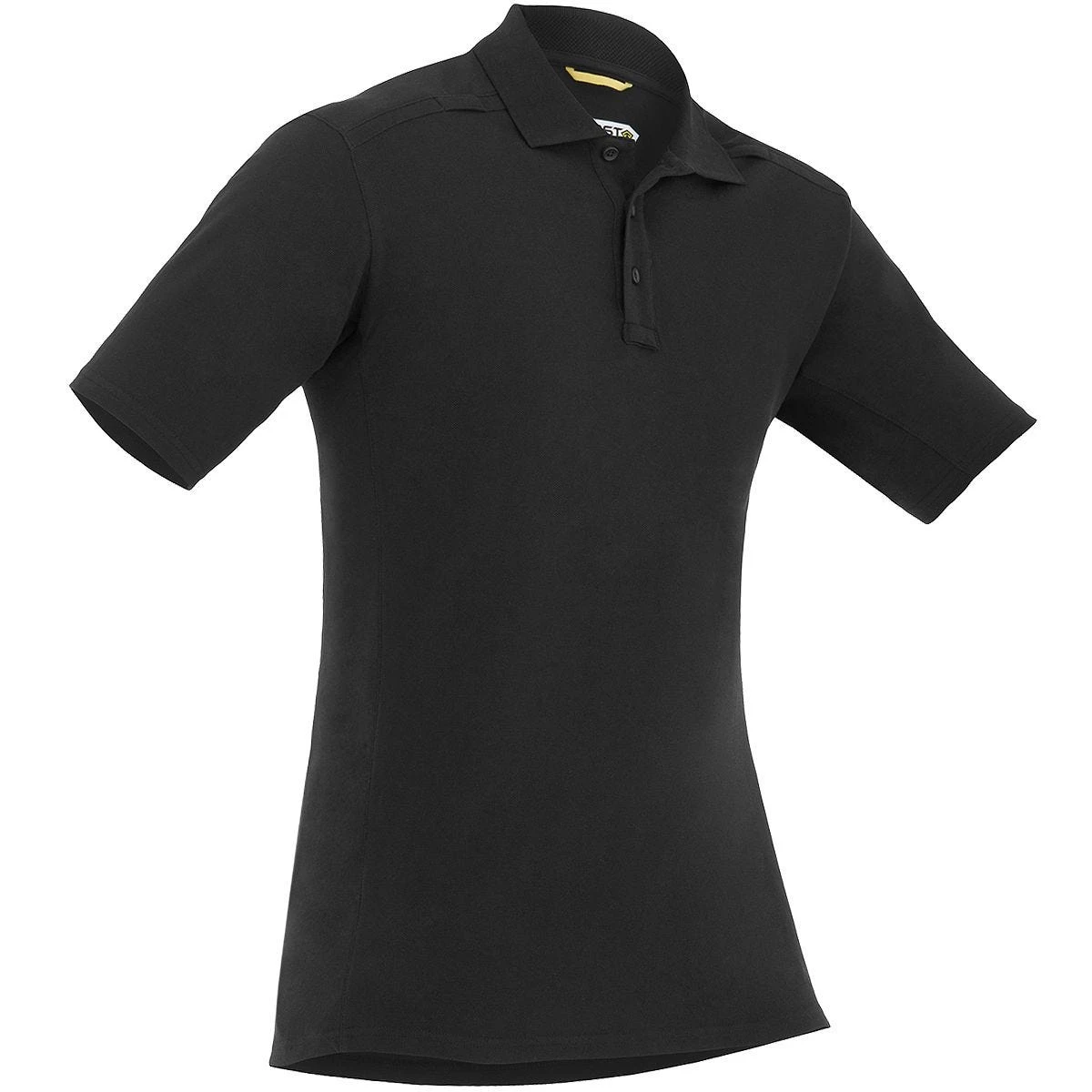 First Tactical Men's Cotton Short Sleeve Polo With Pen Pocket Black 1 First Tactical Men's Cotton Short Sleeve Polo With Pen Pocket Black