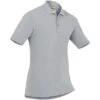 First Tactical Men's Cotton Short Sleeve Polo With Pen Pocket Heather Gray