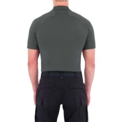 First Tactical Men's Performance Short Sleeve Polo Asphalt -Condo Clothing Shop first tactical MensPerformanceShortSleevePolo ASPHALT ALL 2 1