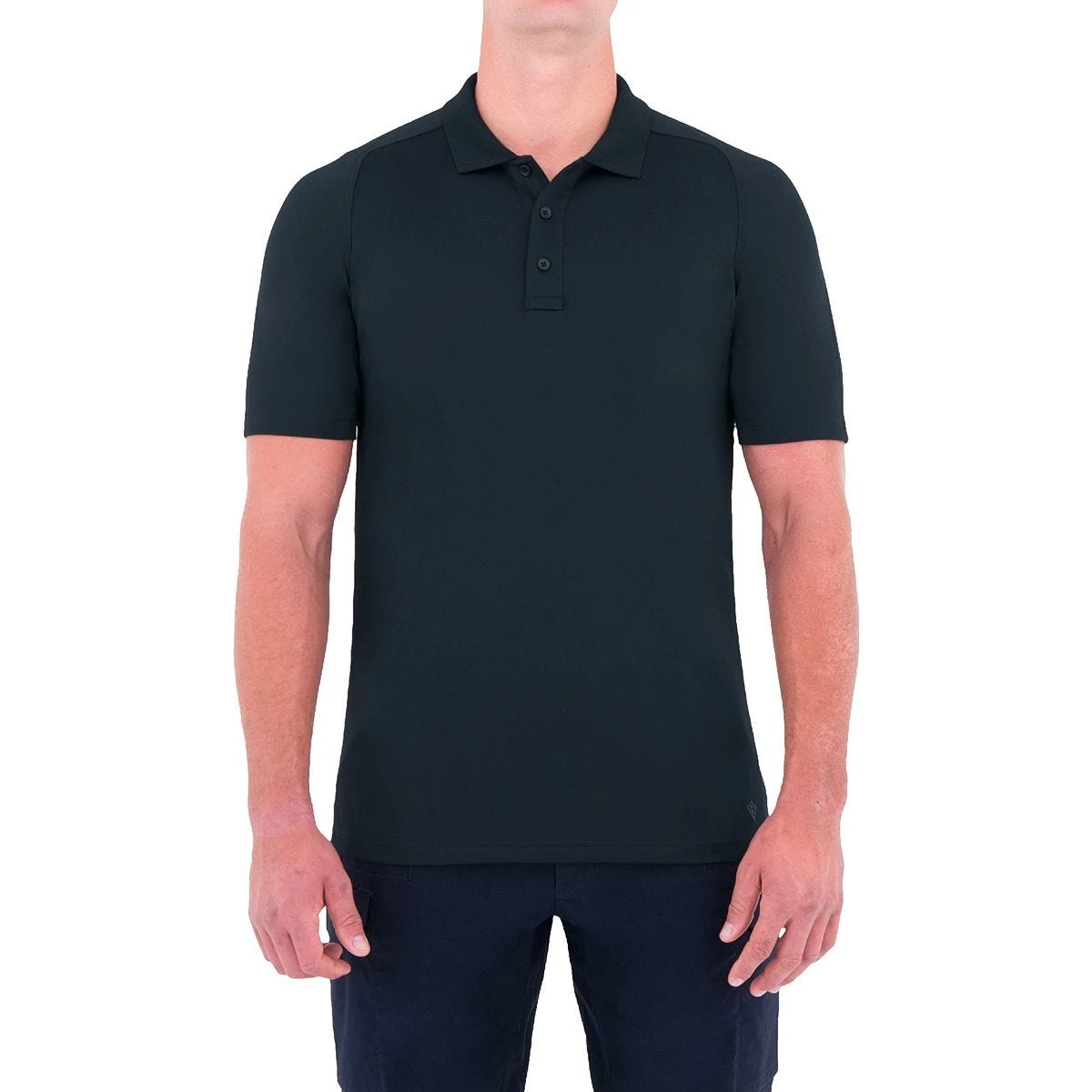 First Tactical Men's Performance Short Sleeve Polo Midnight Navy 2 First Tactical Men's Performance Short Sleeve Polo Midnight Navy - Image 2