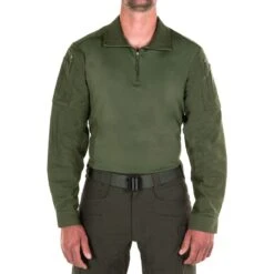 First Tactical Men's Defender Shirt OD Green