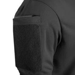 Hazard 4 Quickdry Undervest Plain Front Battle Polo Shirt Black -Condo Clothing Shop hazard 4 quickdry undervest plain front battle polo shirt black 3