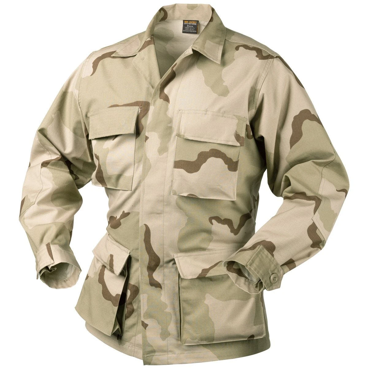 Helikon Genuine BDU Shirt Cotton Ripstop 3-Color Desert 1 Helikon Genuine BDU Shirt Cotton Ripstop 3-Color Desert