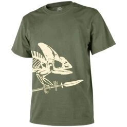 Helikon Full Body Skeleton T-shirt Olive Green