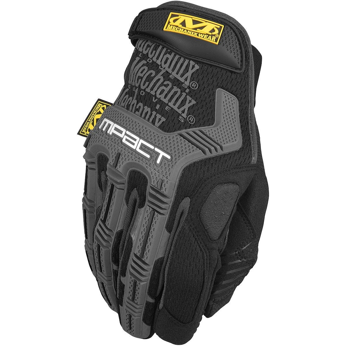 Mechanix Wear M-Pact Gloves Black/Gray 1 Mechanix Wear M-Pact Gloves Black/Gray