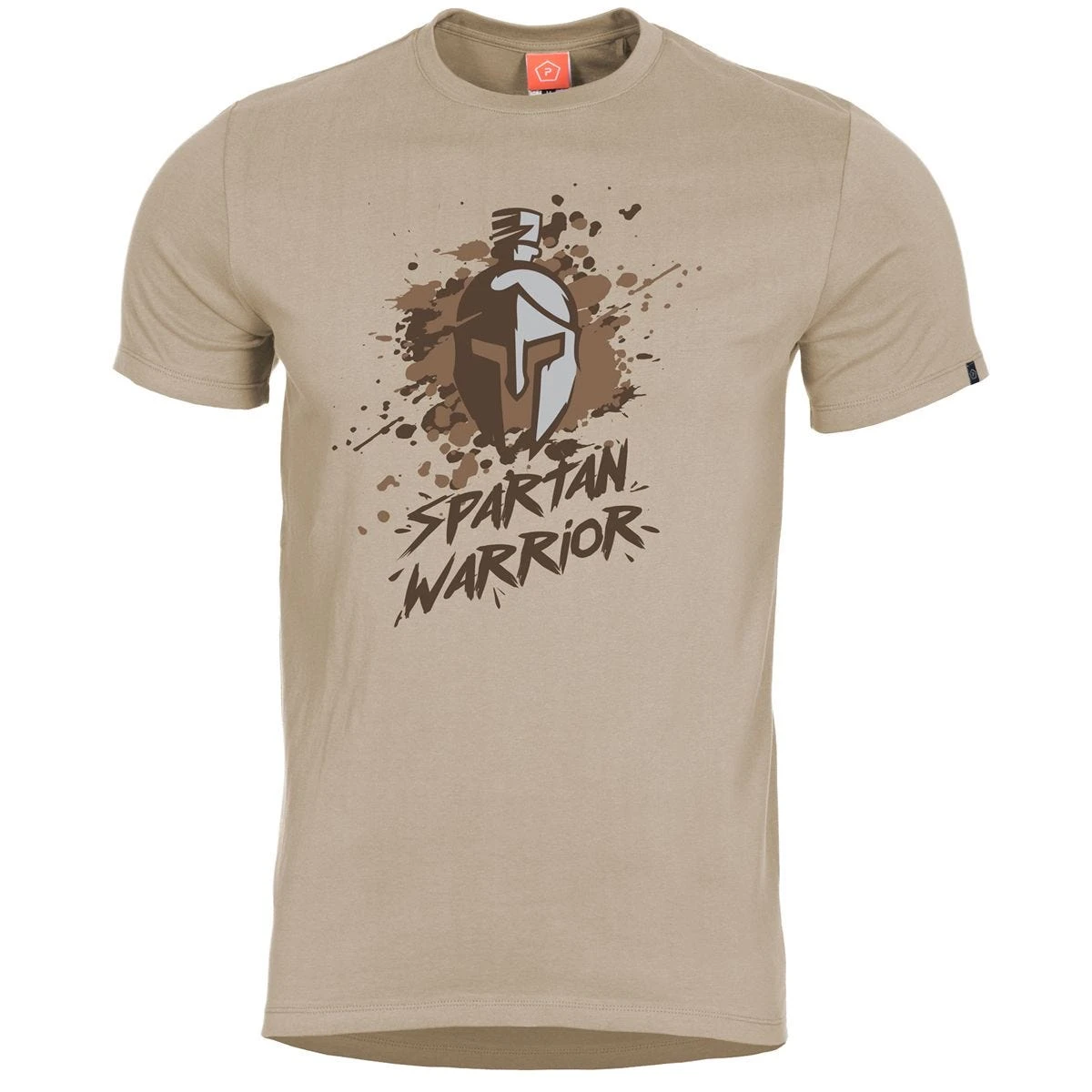 Pentagon Ageron Spartan Warrior T-Shirt Khaki