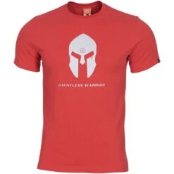 Pentagon Ageron T-Shirt Spartan Helmet Lava Red