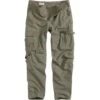Surplus Airborne Slimmy Trousers Olive Washed