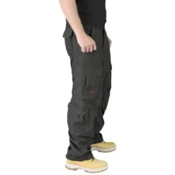 Surplus Airborne Vintage Trousers Black -Condo Clothing Shop surplus airborne trousers black 4bb 1
