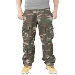 Surplus Airborne Vintage Trousers Woodland -Condo Clothing Shop surplus airborne trousers wood 3bb 1