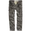 Surplus Premium Slimmy Trousers Black Camo