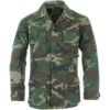 Teesar BDU Shirt Ripstop Woodland