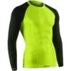 Tervel Comfortline Shirt Long Sleeve Yellow Fluo / Black