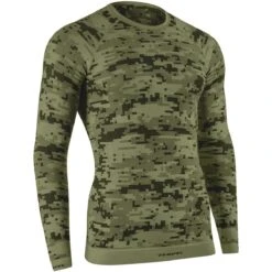 Tervel Optiline Digital Shirt Long Sleeve Military / Gray