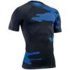 Tervel Optiline Light Shirt Short Sleeve Black/Blue
