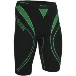 Tervel Optiline Running Shorts Black / Green